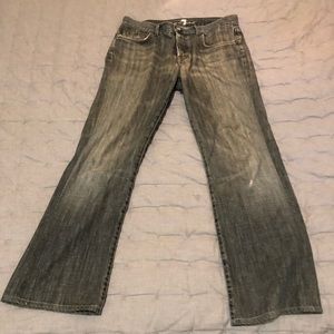7 for All Mankind size 31 used jeans.